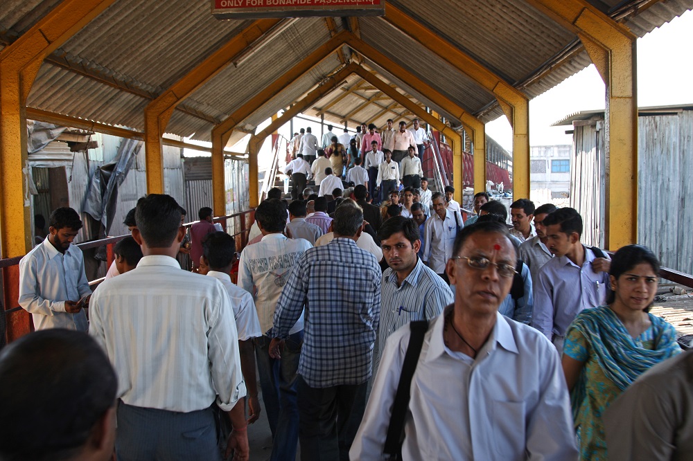 Train Station. Mumbai. India